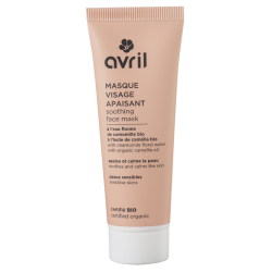 Masque visage apaisant bio - Avril