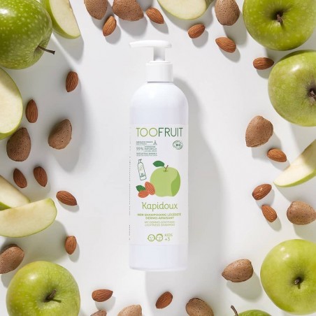 TOOFRUIT Kapidoux shampooing pomme verte amande douce Grand format