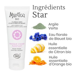 MASQUE VISAGE PURIFIANT - MARILOU BIO