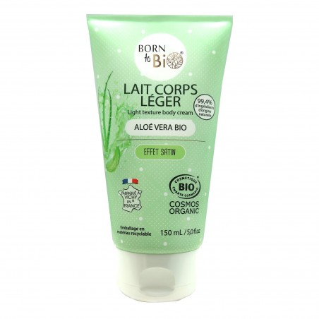 LAIT CORPS LÉGER ALOÉ VERA - BORN TO BIO