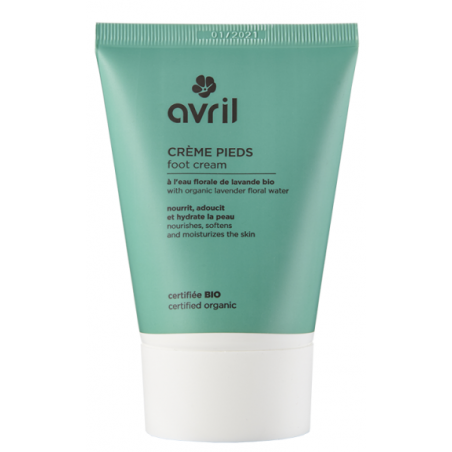 CREME PIEDS CERTIFIÉ BIO - avril