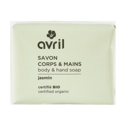 SAVON CORPS & MAINS JASMIN  - CERTIFIÉ BIO - AVRIL