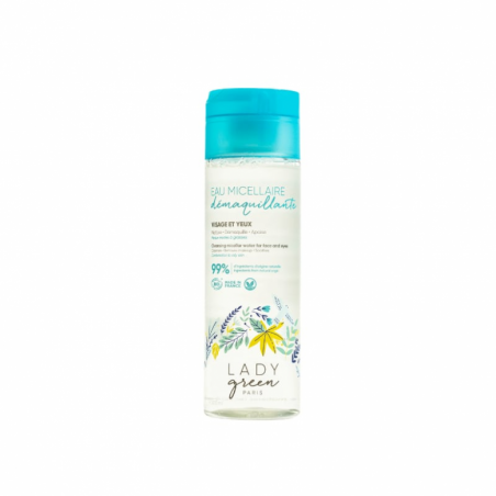 Eau micellaire démaquillante visage et yeux Lady Green Lady Green - 2