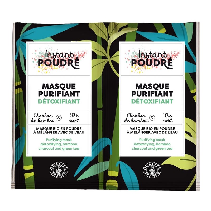 MASQUE BIO PURIFIANT DÉTOXIFIANT AU CHARBON - Instant Poudré Instant poudre - 1