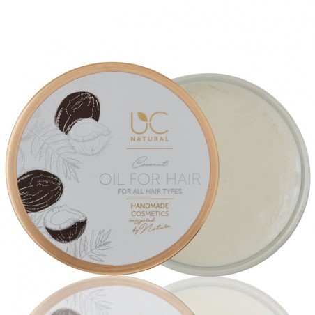 Huile de coco raffinée pour cheveux - UC NATURAL