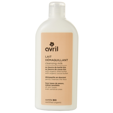 LAIT DÉMAQUILLANT CERTIFIÉ BIO - AVRIL