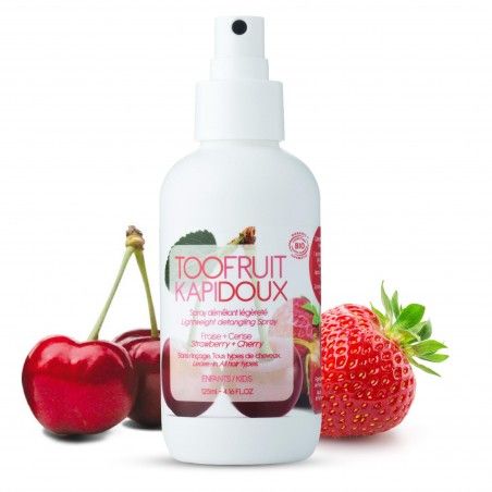 TOOFRUIT Kapidoux spray démêlant légèreté Cerise/Fraise TOOFRUIT - 1 TOOFRUIT Kapidoux spray démêlant légèreté Cerise/Fraise TOOFRUIT - 1