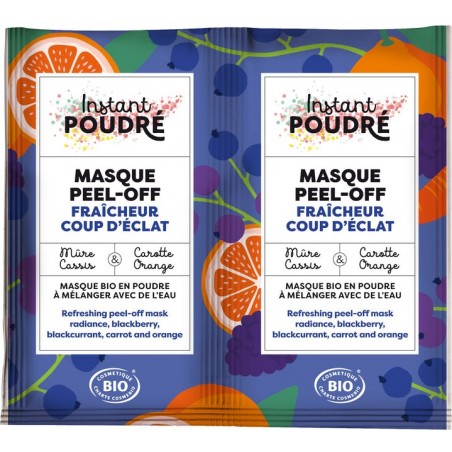 MASQUE BIO PELL OFF FRAICHEUR COUP D'ECLAT - Instant Poudré