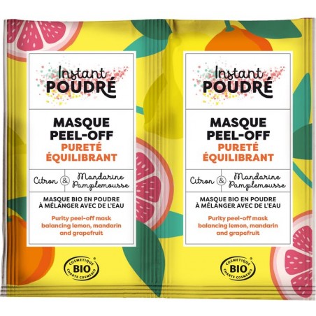 MASQUE BIO PEEL OFF PURETÉ EQUILIBRANT - Instant Poudré