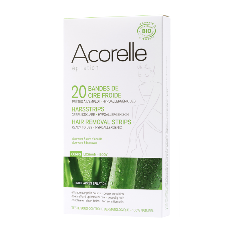 BANDES DE CIRE FROIDE CORPS - ACORELLE