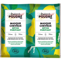 MASQUE BIO CHEVEUX DETOX PURIFIANT CITRON ORTIE - Instant Poudré